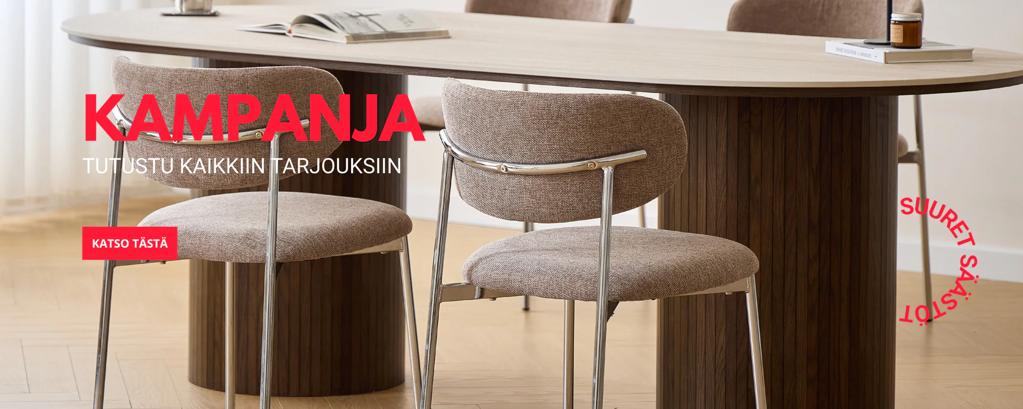 Tyyliä ja mukavuutta kotiisi